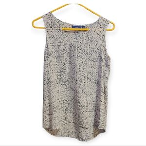 Apt. 9 Black and White Tank Top